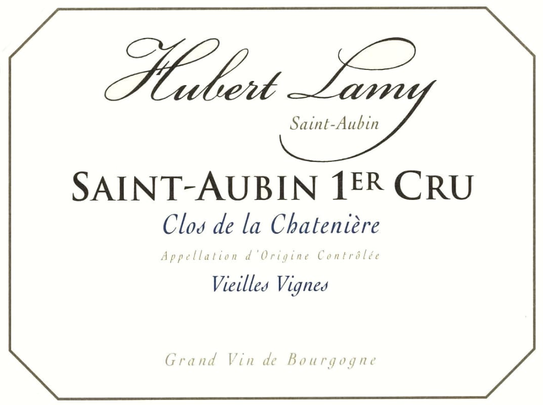 Hubert Lamy Saint-Aubin Premier Cru Clos de la Chateniere 2012 Front Label