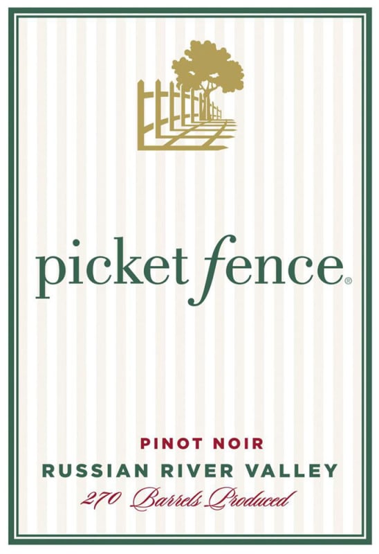 Picket Fence Russian River Pinot Noir 2008 Front Label
