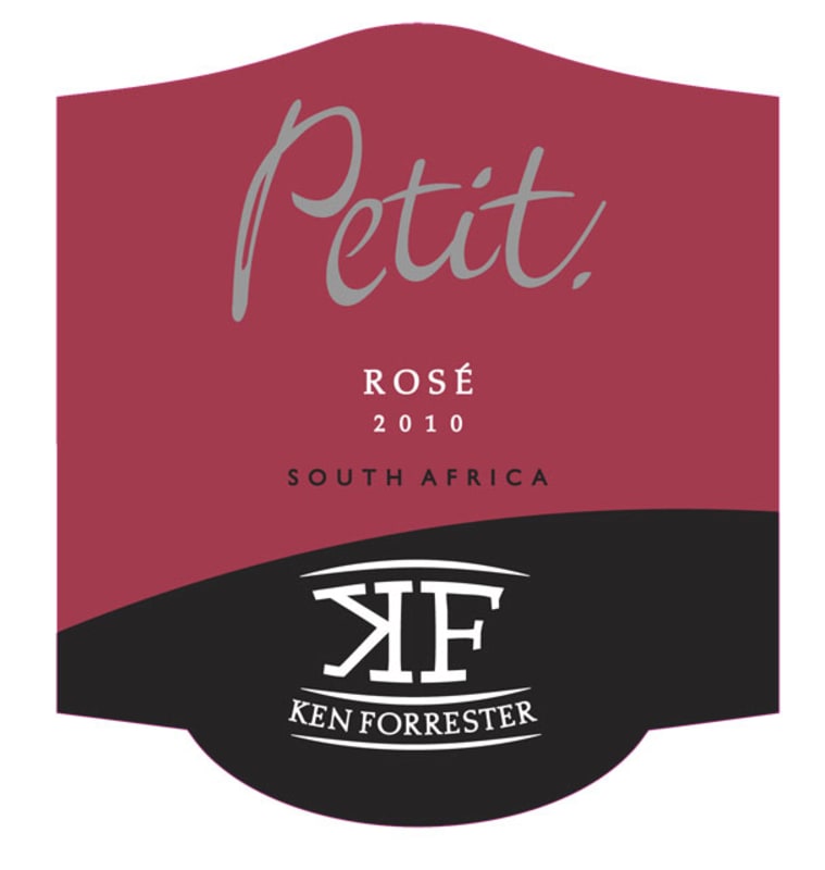 Ken Forrester Petit Rose 2010 Front Label