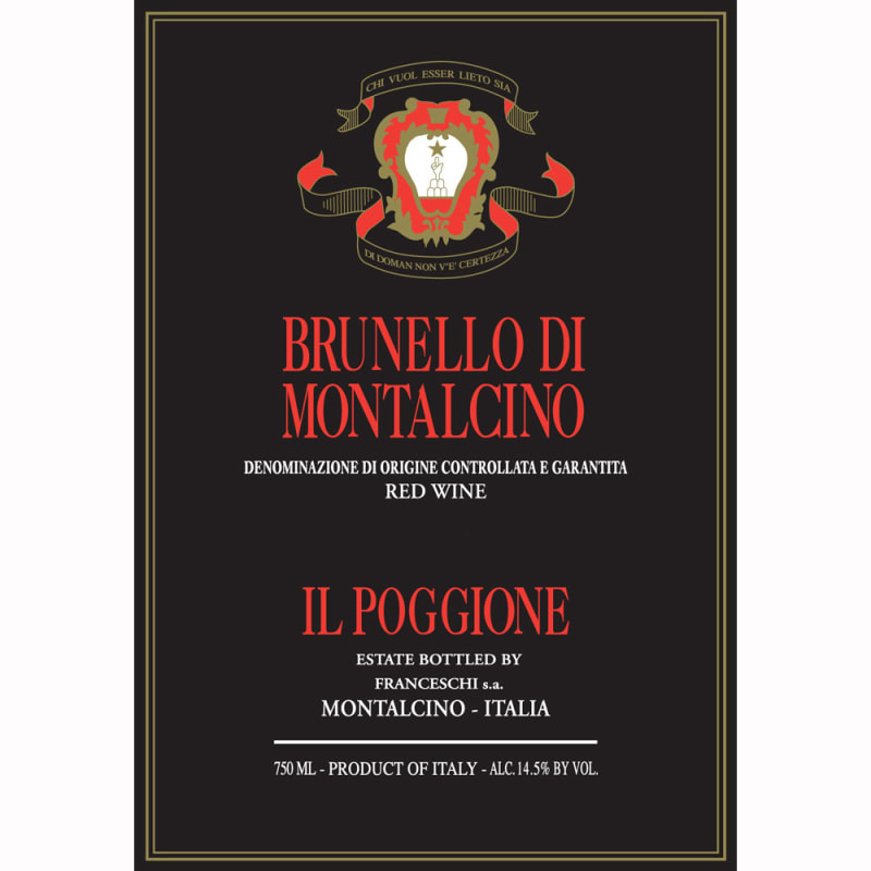 Il Poggione Brunello di Montalcino 2006 Front Label
