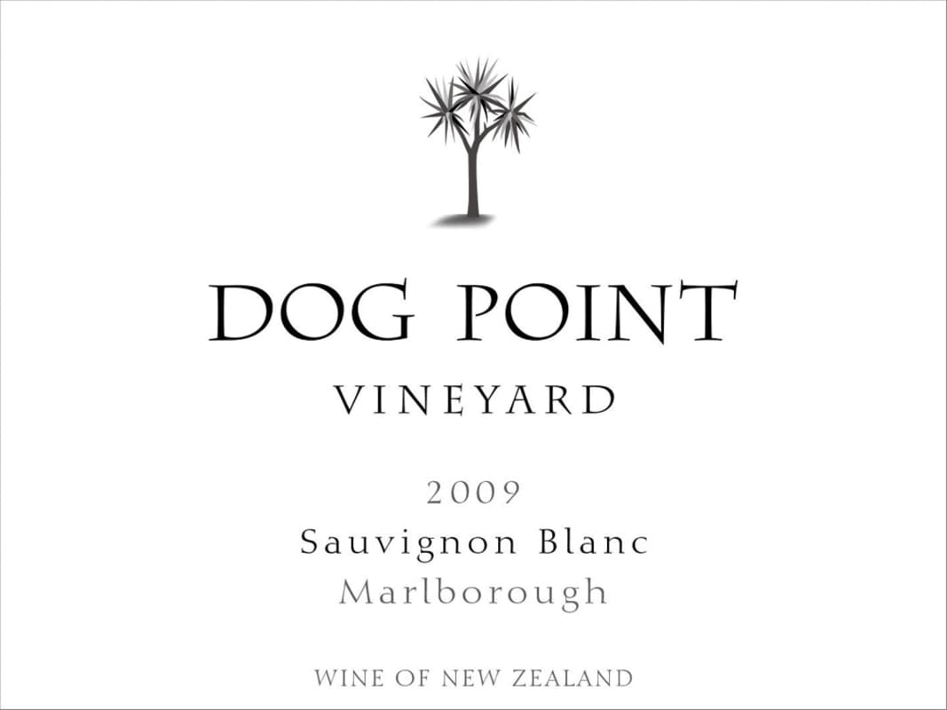 Dog Point Vineyard Sauvignon Blanc 2009 Front Label