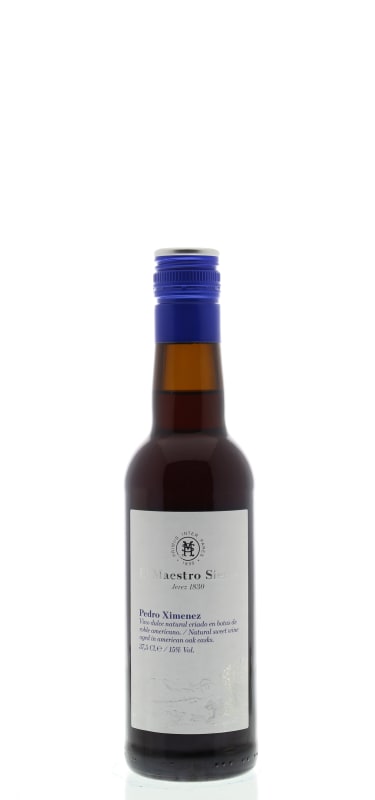 El Maestro Sierra Pedro Ximenez Sherry (375ML half-bottle) Front Bottle Shot