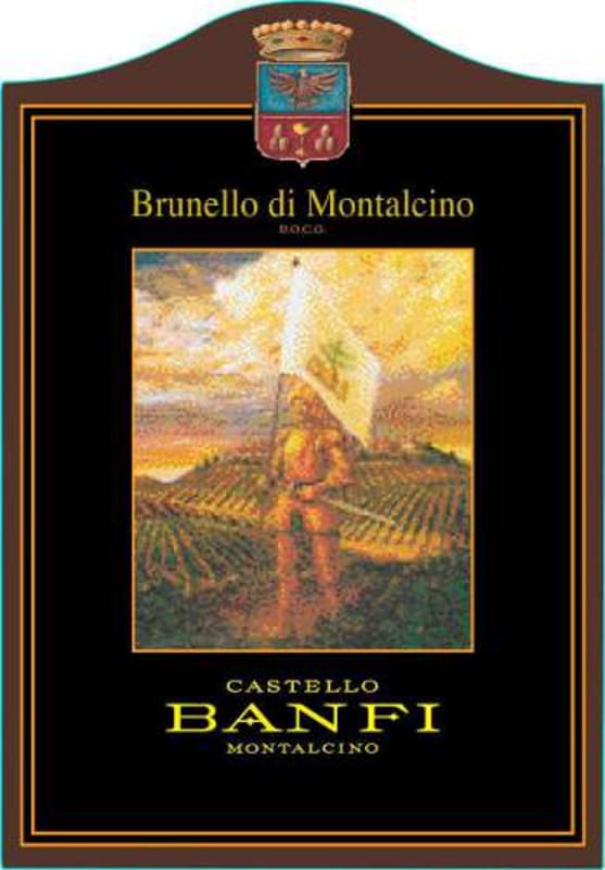 Banfi Brunello di Montalcino 2006 Front Label