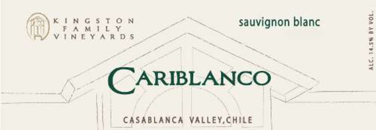 Kingston Family Vineyards Cariblanco Sauvignon Blanc 2008 Front Label