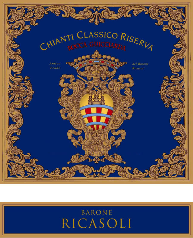 Barone Ricasoli Rocca Guicciarda Chianti Classico Riserva 2007 Front Label