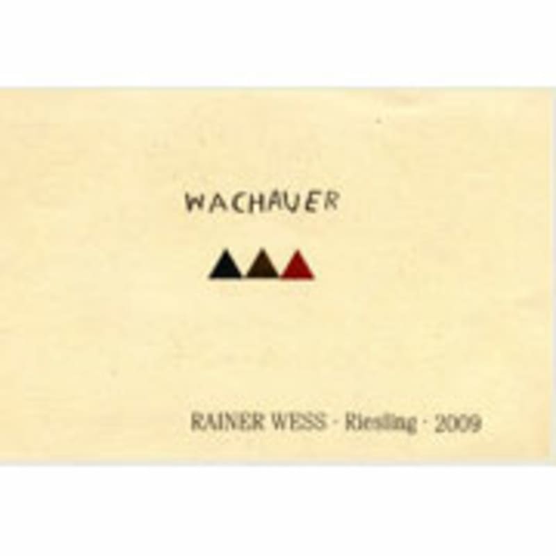 Rainer Wess Riesling 2009 Front Label
