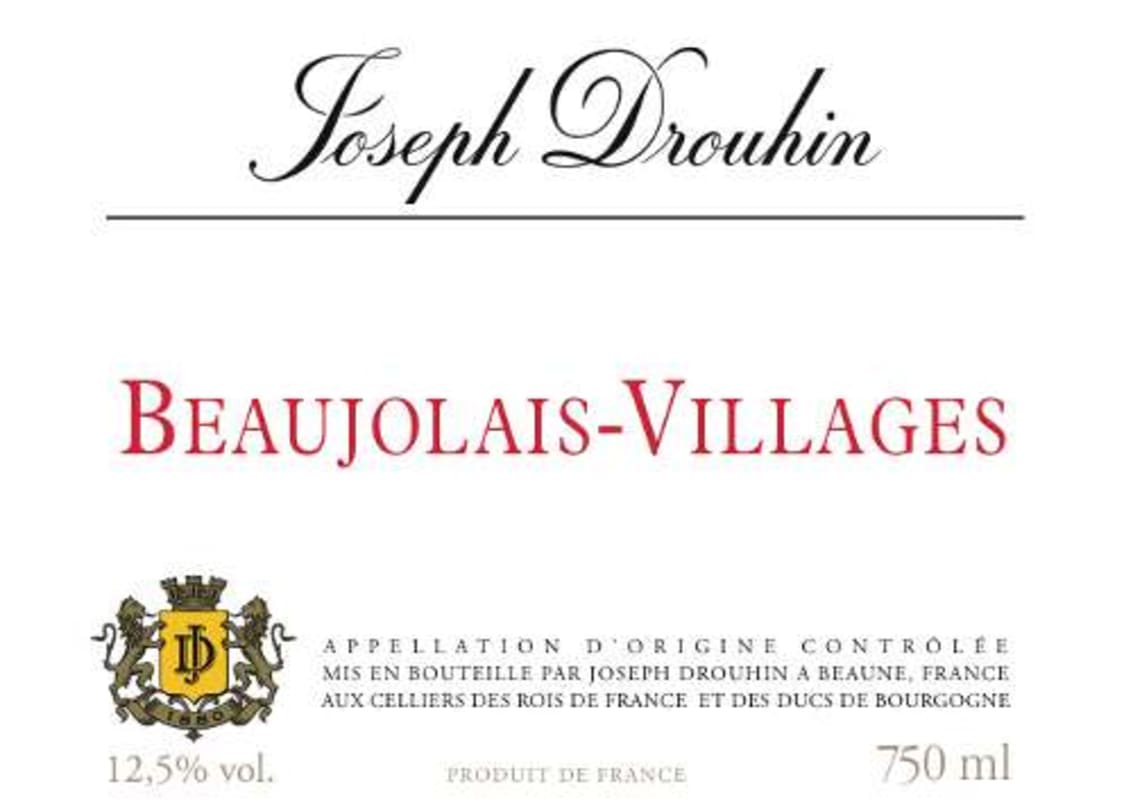 Joseph Drouhin Beaujolais Villages 2009 Front Label