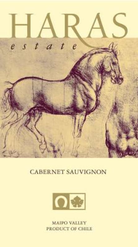 Haras de Pirque Estate Cabernet Sauvignon 2007 Front Label