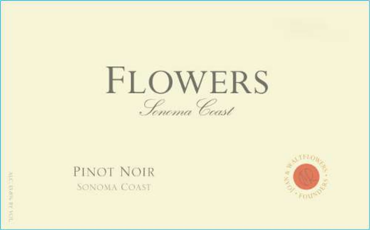 Flowers Sonoma Coast Pinot Noir 2009 Front Label