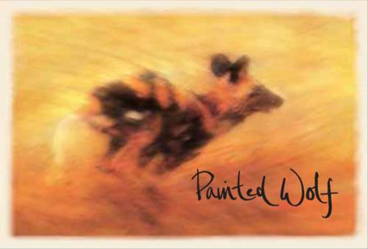 Painted Wolf Red Cape Blend 2007 Front Label