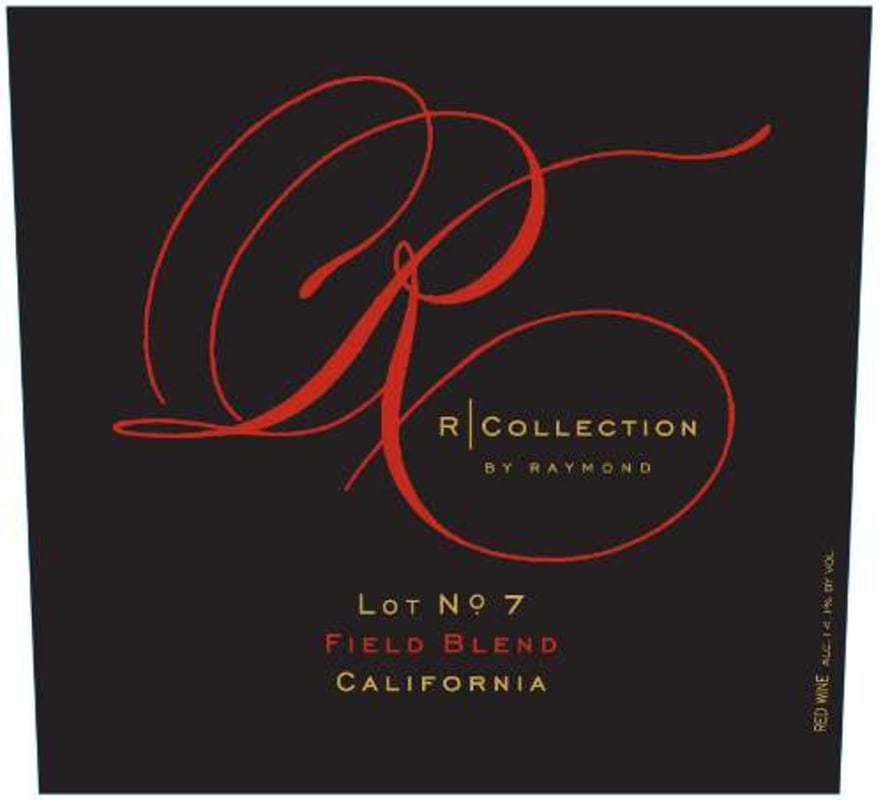 Raymond R Collection Field Blend 2009 Front Label