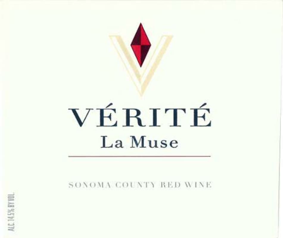 Verite La Muse 2006 Front Label
