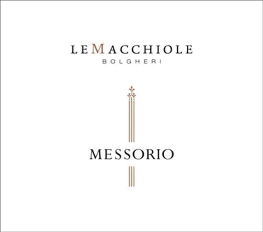 Le Macchiole Messorio 2006 Front Label