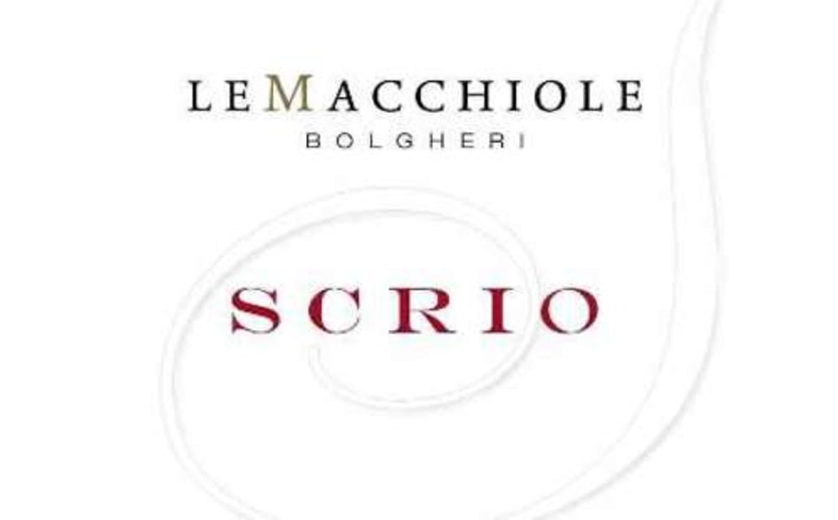 Le Macchiole Scrio 2006 Front Label