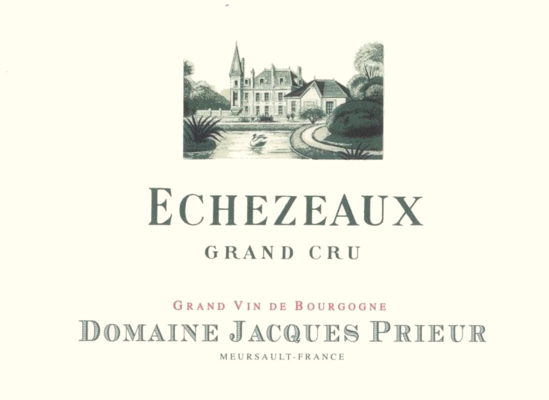 Jacques Prieur Echezeaux Grand Cru 2012 Front Label