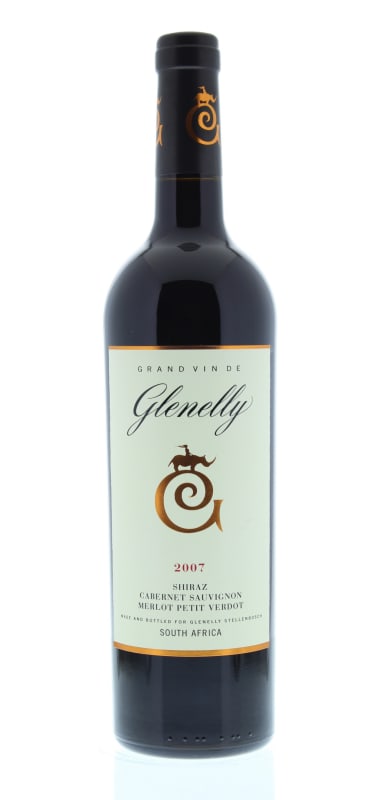 Glenelly Grand Vin de Glenelly 2007 Front Bottle Shot