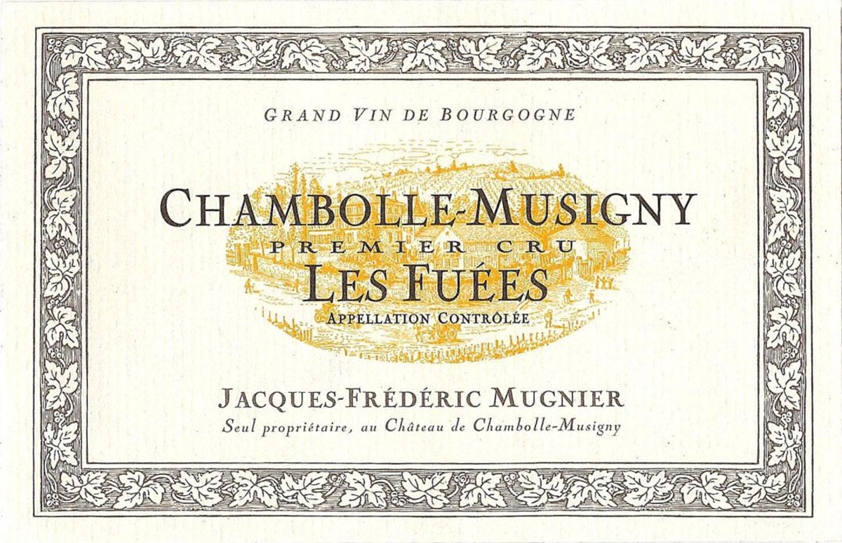 Domaine Jacques-Frederic Mugnier Chambolle-Musigny Les Fuees Premier Cru 2009 Front Label