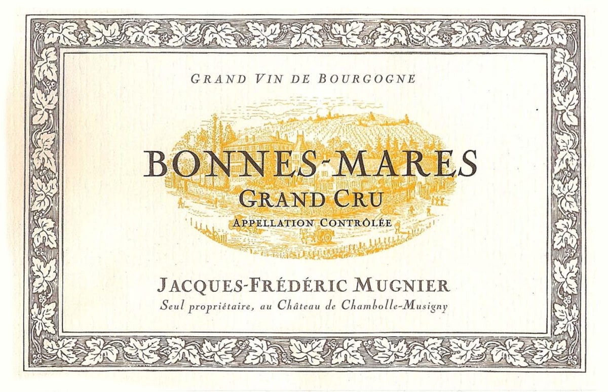 Domaine Jacques-Frederic Mugnier Bonnes-Mares Grand Cru 2013 Front Label
