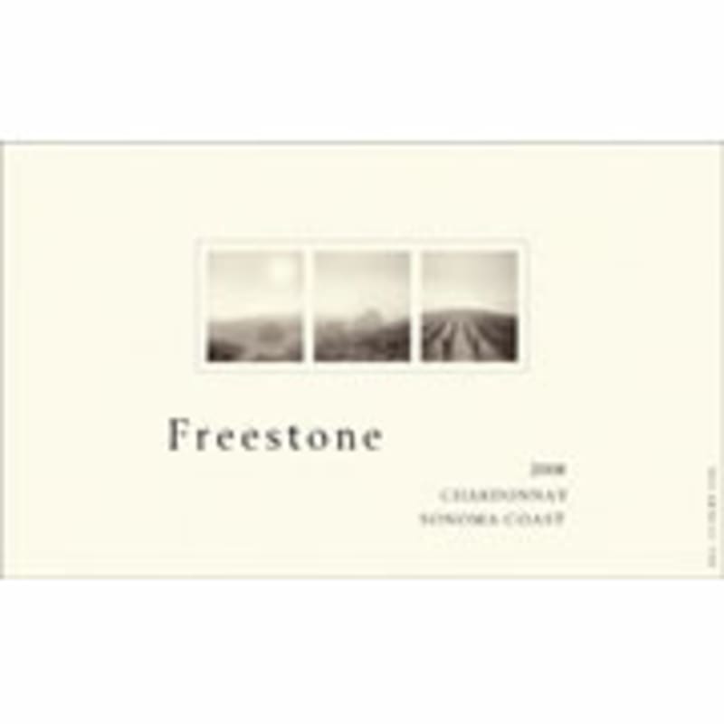 Joseph Phelps Freestone Vineyards Chardonnay 2008 Front Label