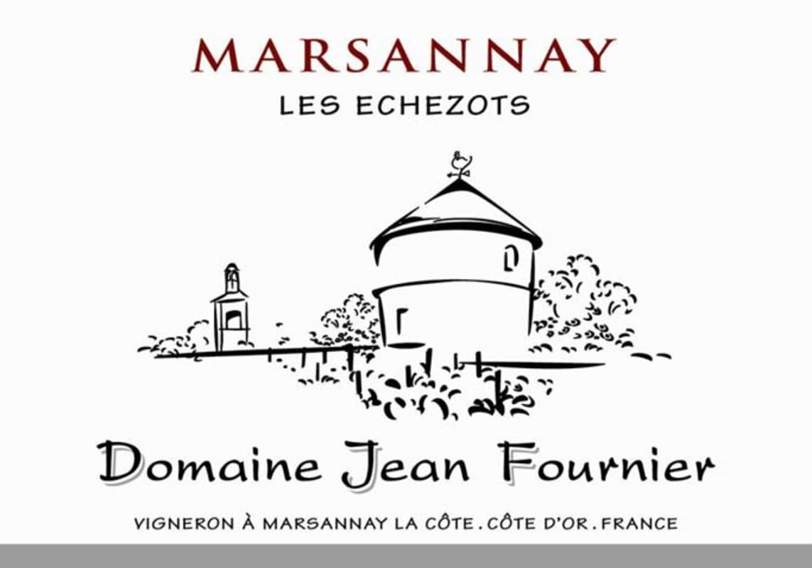 Jean Fournier Marsannay Les Echezots 2010 Front Label