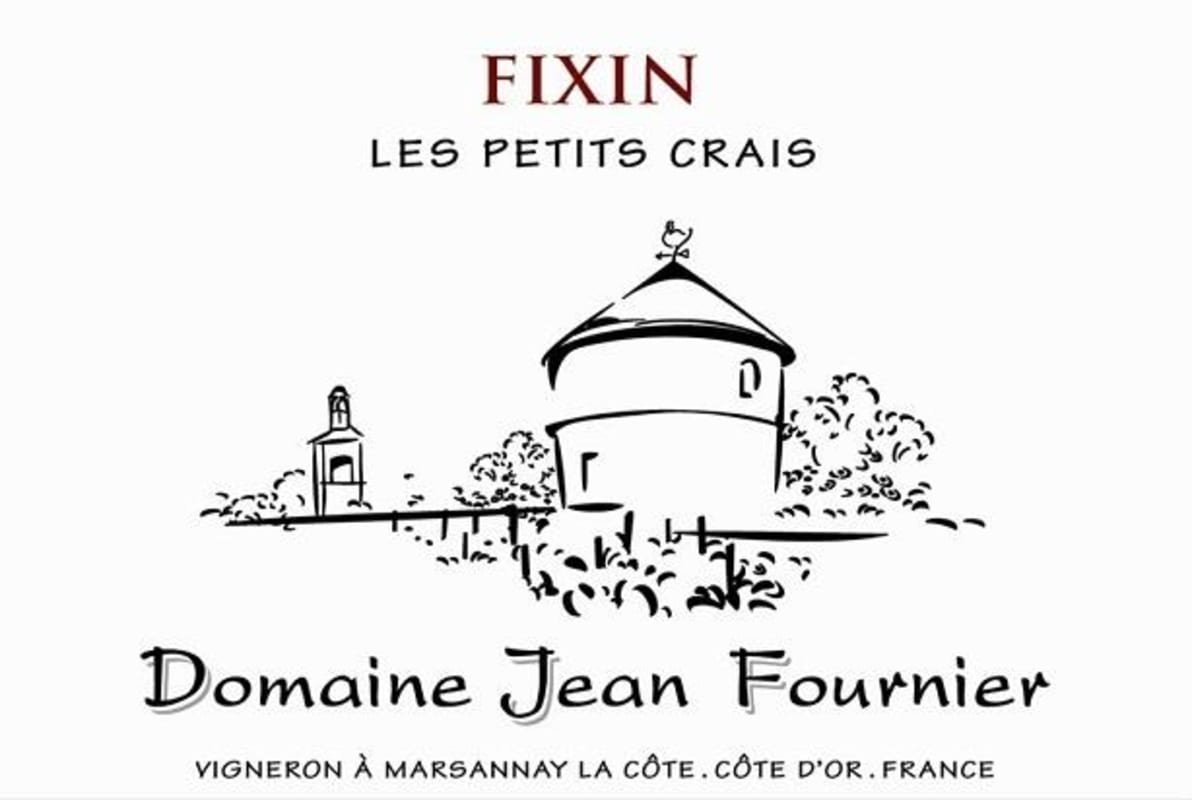 Jean Fournier Fixin Les Petits Crais 2013 Front Label