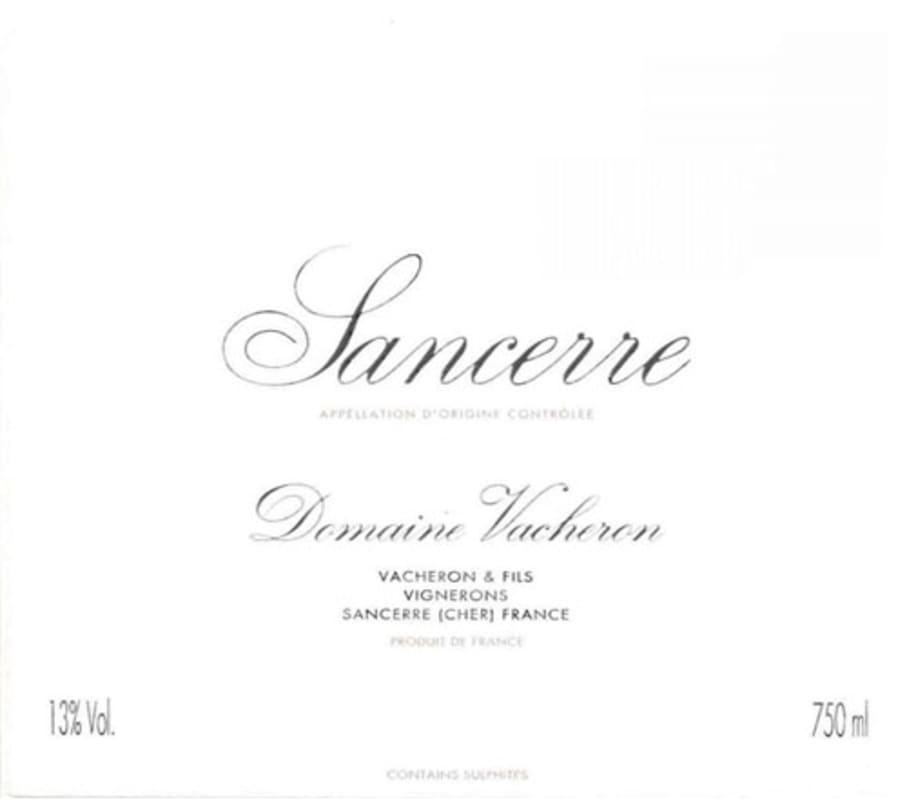 Domaine Vacheron Sancerre 2010 Front Label