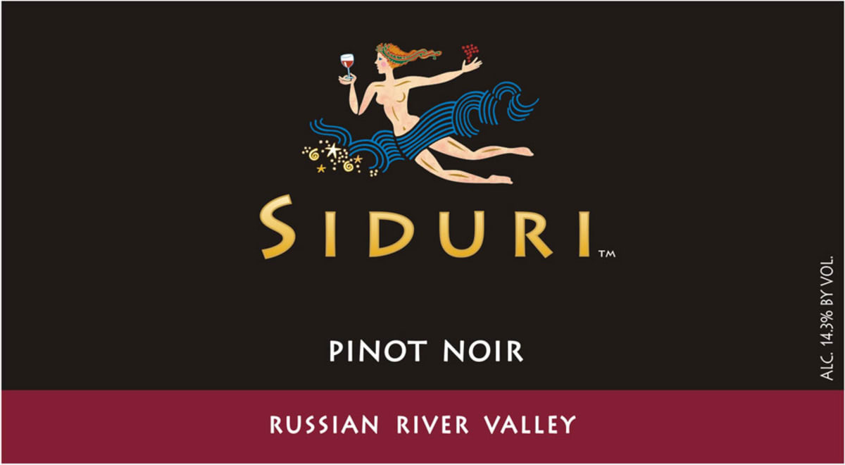 Siduri Russian River Pinot Noir 2009 Front Label