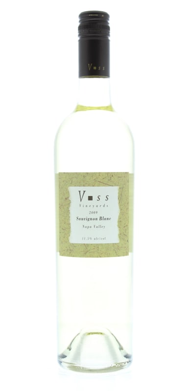 Voss Vineyards Napa Valley Sauvignon Blanc 2009 Front Bottle Shot
