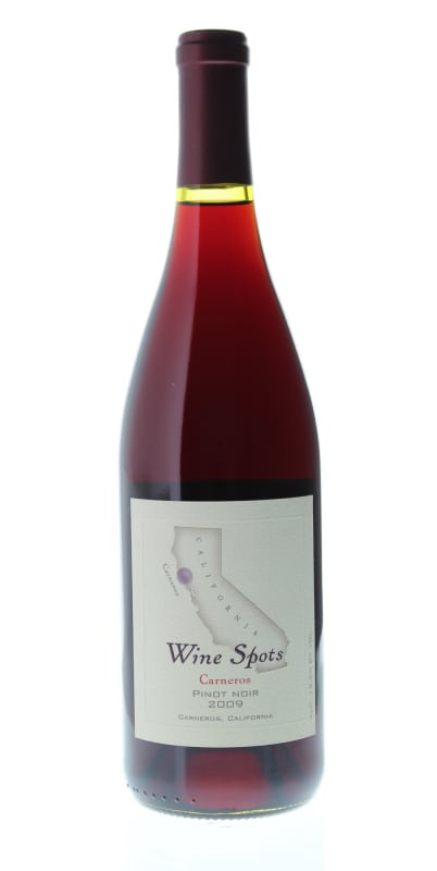 Wine Spots Carneros Pinot Noir 2009 Front Bottle Shot