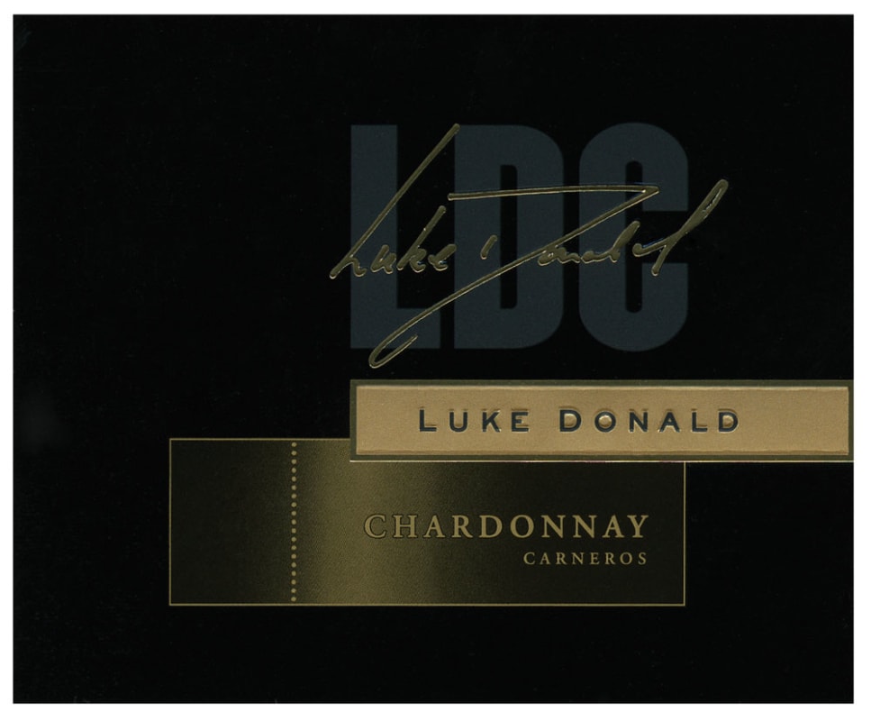 Luke Donald Collection Chardonnay 2008 Front Label