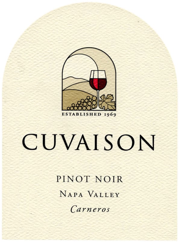 Cuvaison Estate Pinot Noir 2009 Front Label