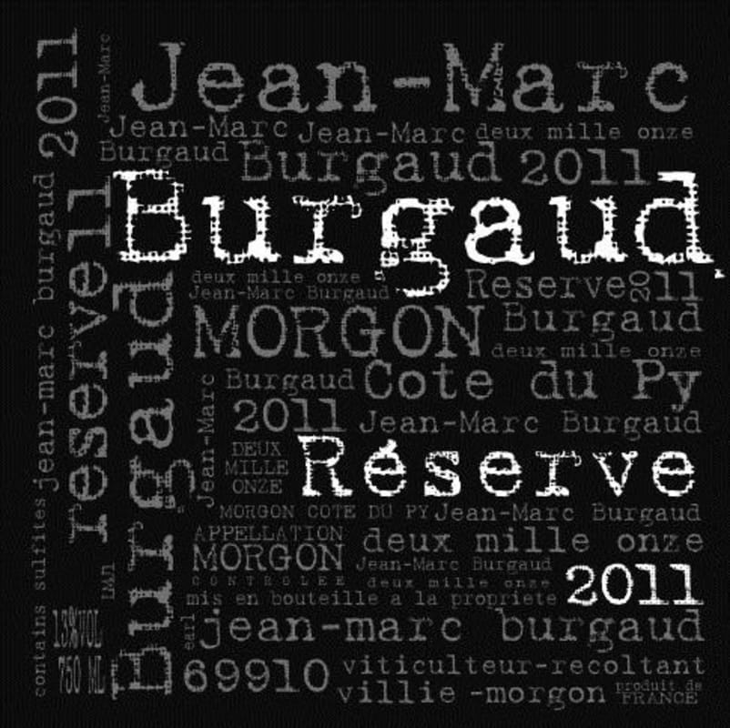 Jean-Marc Burgaud Morgon Cote du Py Reserve 2011 Front Label