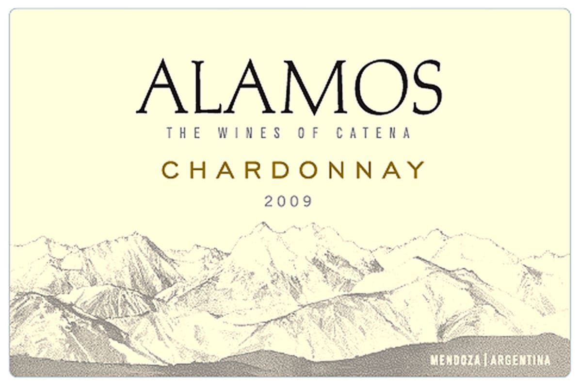 Alamos Chardonnay 2009 Front Label