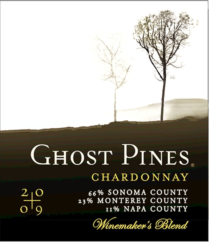Ghost Pines Chardonnay 2009 Front Label