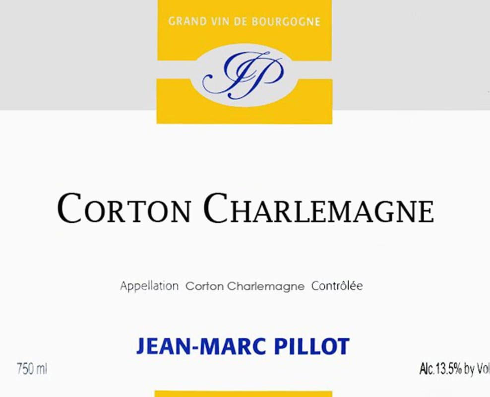 Domaine Jean-Marc Pillot Corton Charlemagne 2011 Front Label