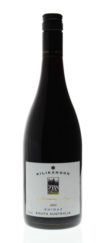 Kilikanoon Killerman's Run Shiraz 2008 Front Bottle Shot