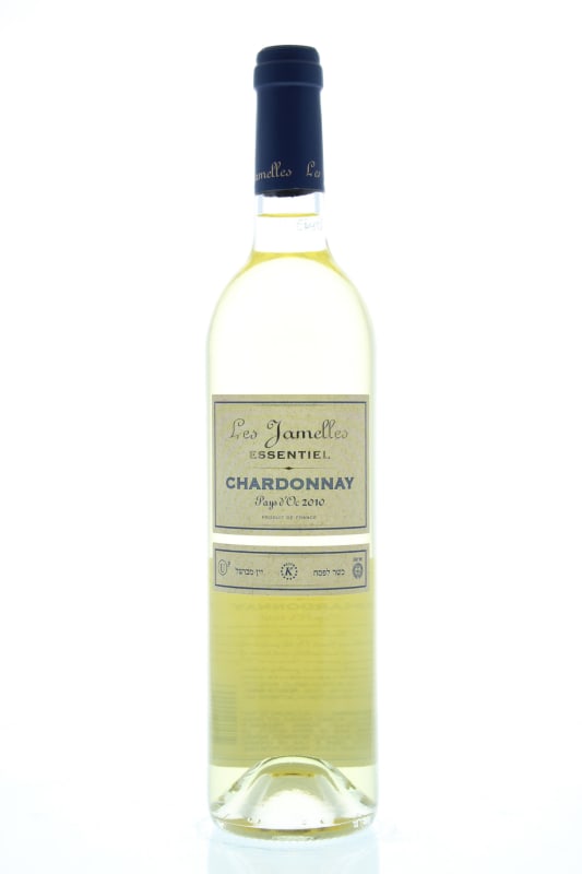 Les Jamelles Essentiel Chardonnay 2010 Front Bottle Shot