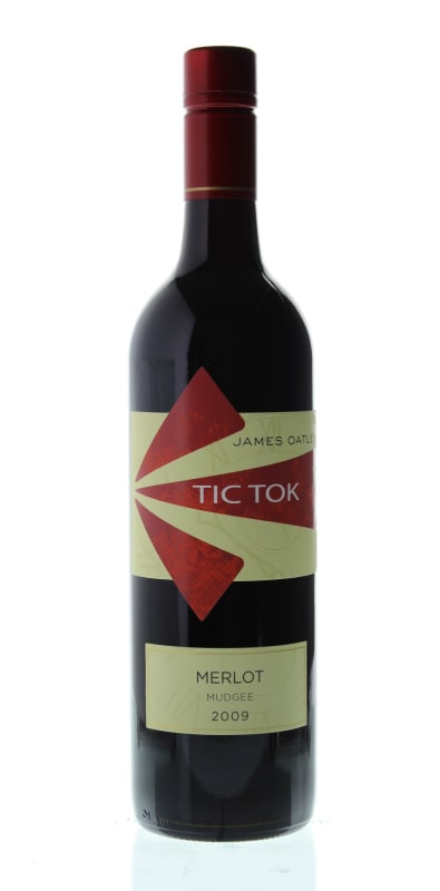 James Oatley Tic Tok Merlot 2009 Front Bottle Shot