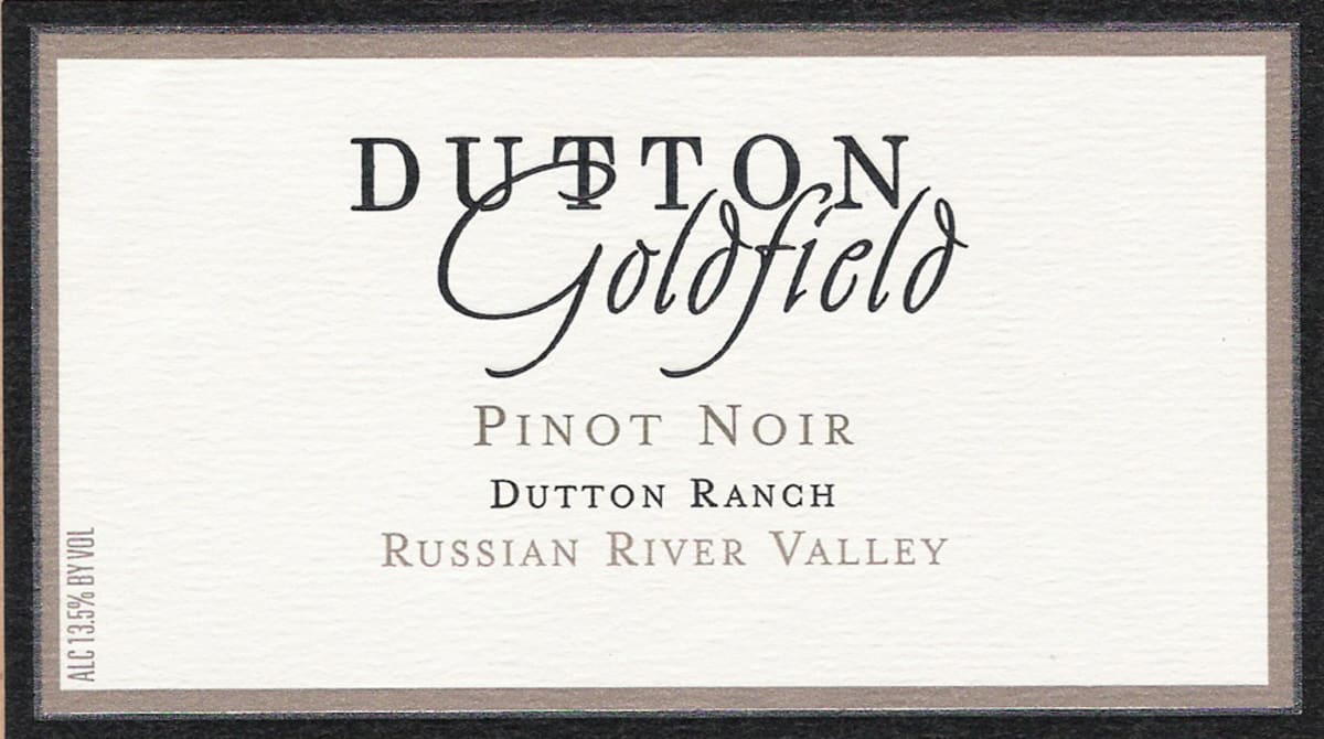 Dutton-Goldfield Dutton Ranch Pinot Noir 2009 Front Label