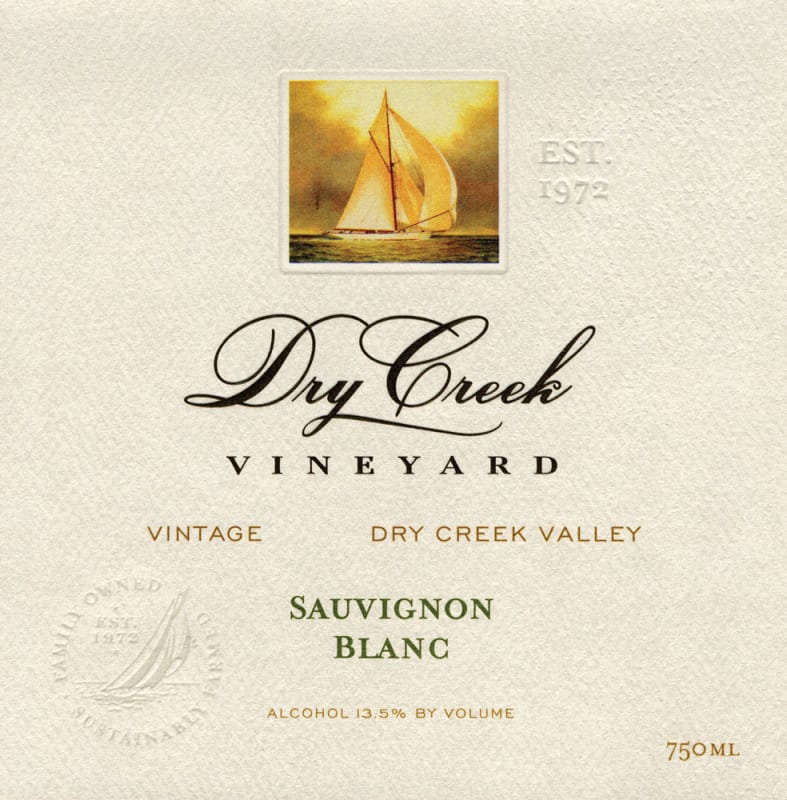 Dry Creek Vineyard Sauvignon Blanc 2010 Front Label