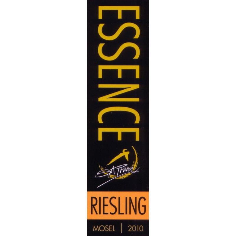 S.A. Prum Essence Mosel Riesling 2010 Front Label
