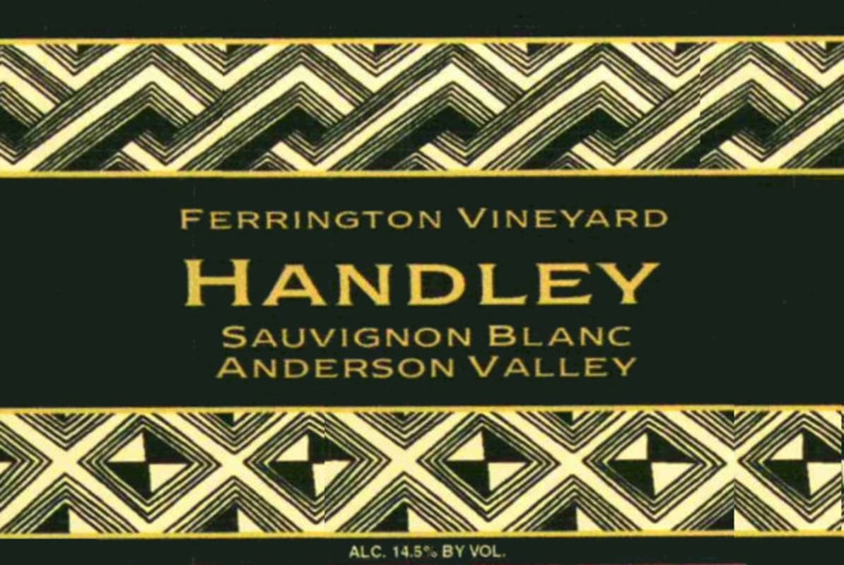 Handley Ferrington Vineyard Sauvignon Blanc 2015 Front Label
