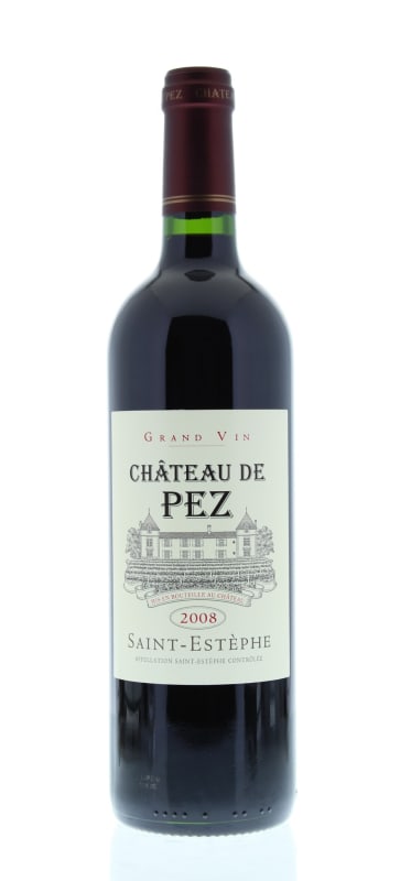 Chateau de Pez 2008 Front Bottle Shot