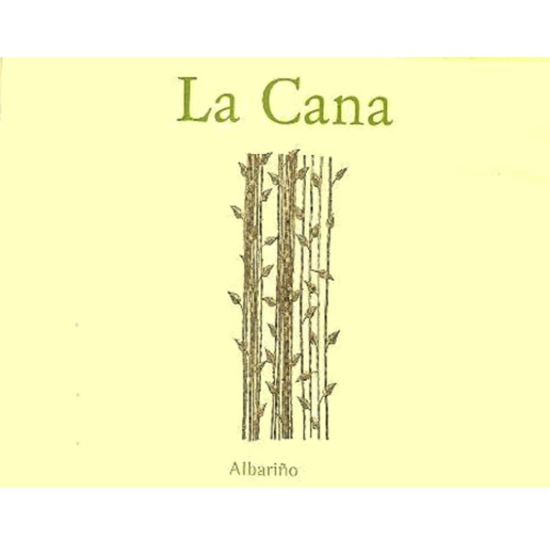 La Cana Albarino (375ML half-bottle) 2009 Front Label