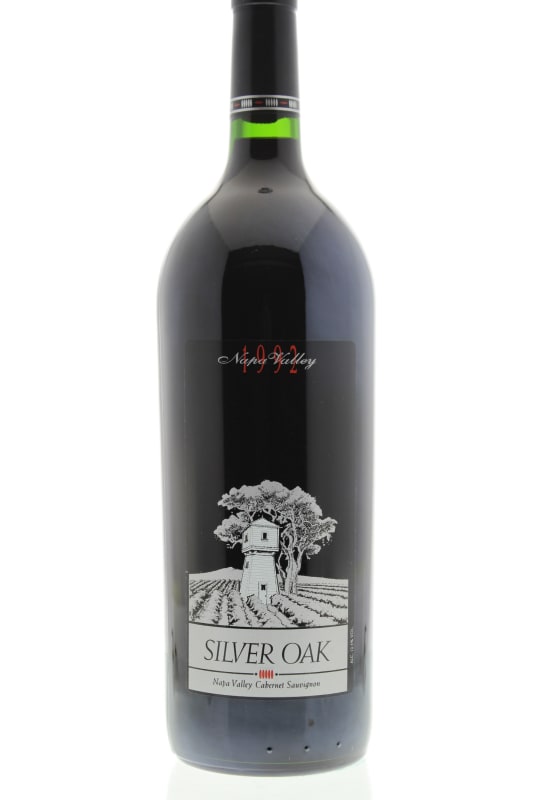 Silver Oak Napa Valley Cabernet Sauvignon (1.5 Liter Magnum) 1992 Front Bottle Shot