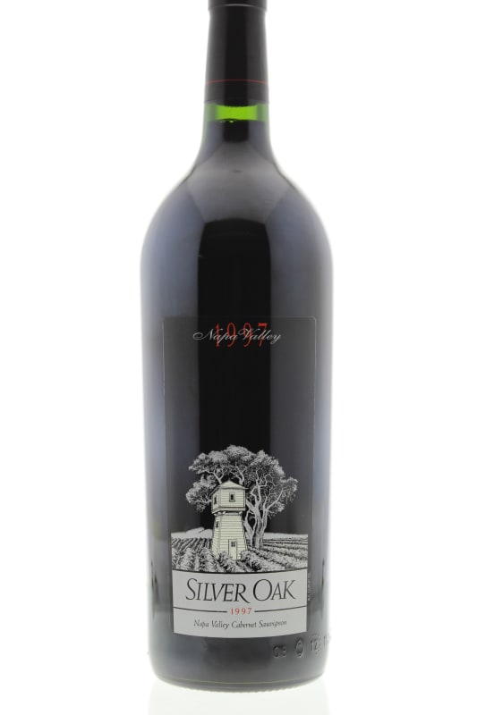 Silver Oak Napa Valley Cabernet Sauvignon (1.5 Liter Magnum) 1997 Front Bottle Shot