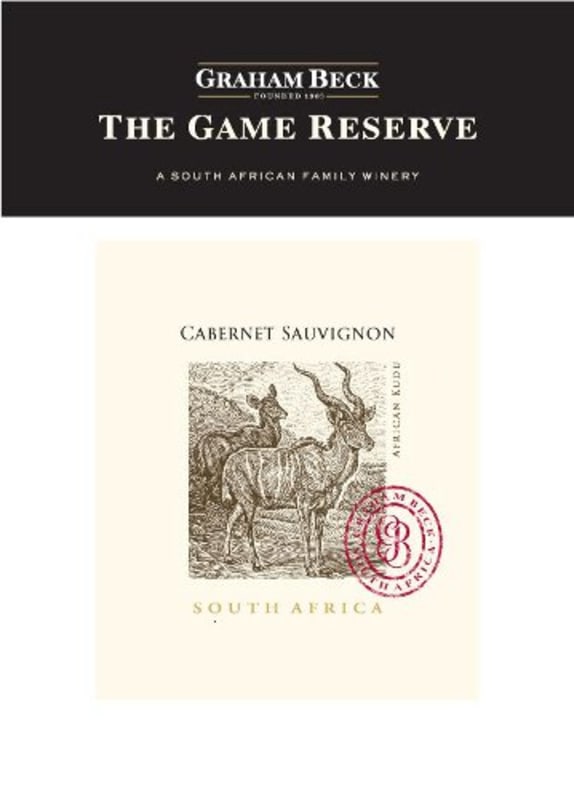 Rooiberg Winery The Game Reserve Cabernet Sauvignon 2008 Front Label