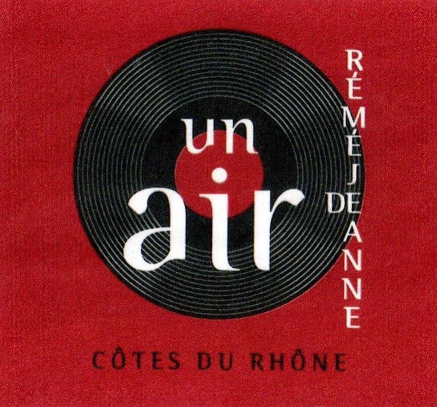 Domaine La Remejeanne Un Air de Remejeanne 2012 Front Label