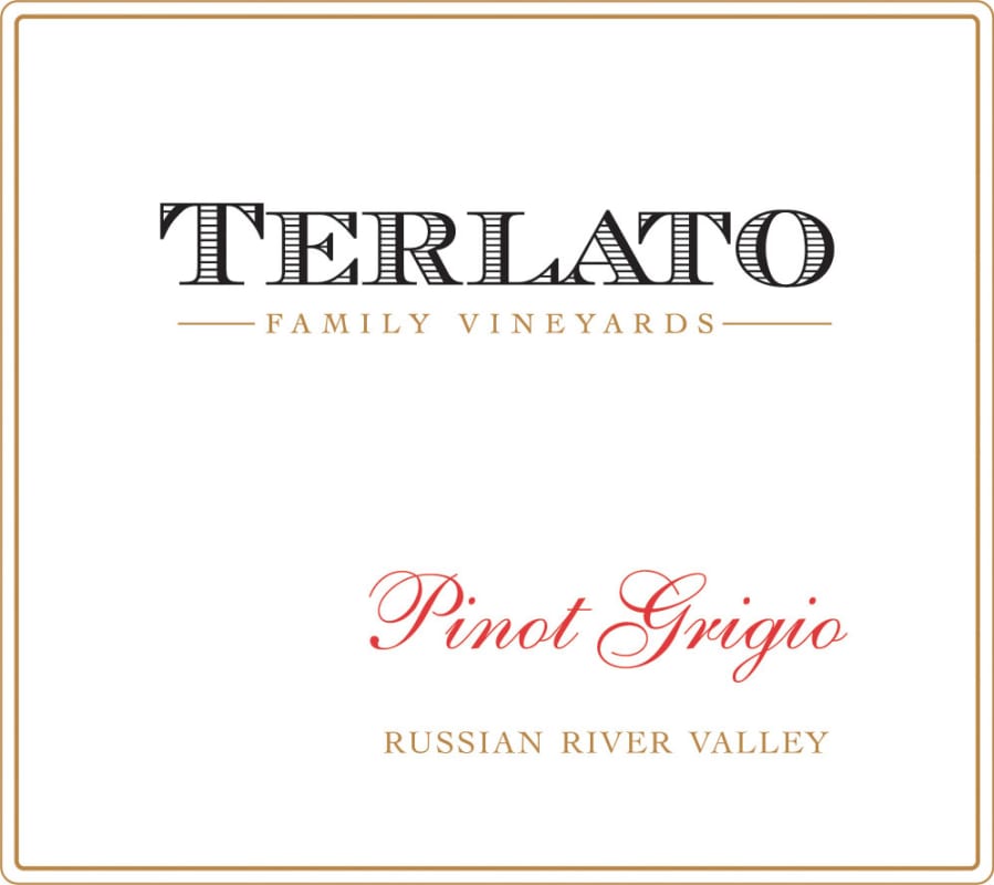 Terlato Family Vineyards Pinot Grigio 2009 Front Label