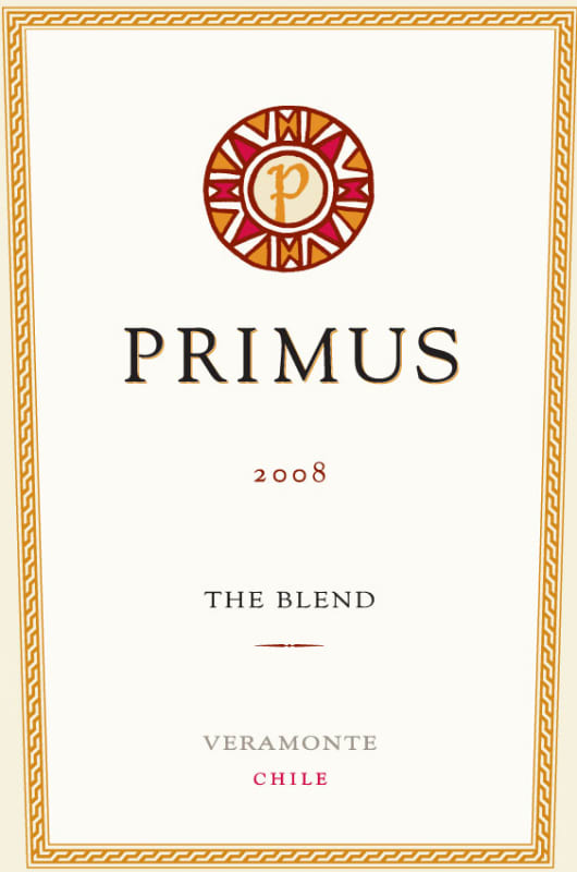 Primus The Blend 2008 Front Label